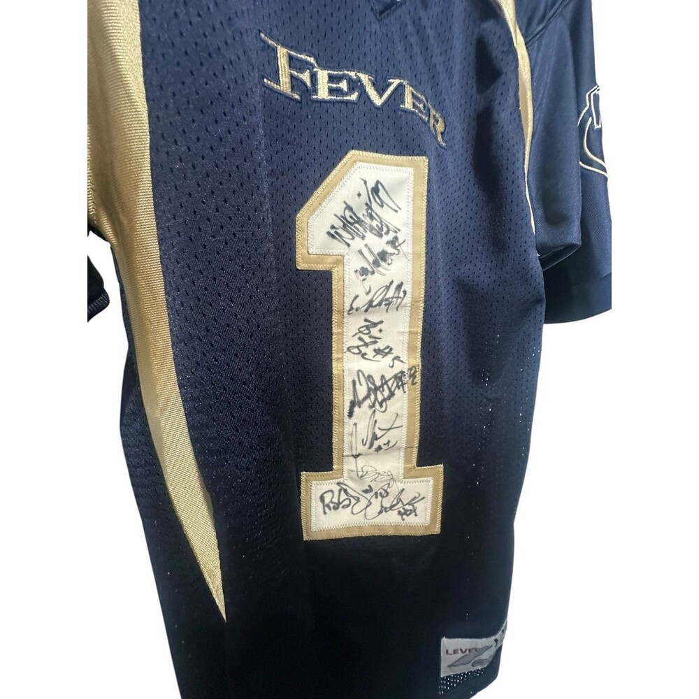 Tri Cities Fever Arena League Football Jersey Autographed 2007 Youth XL - Picture 7 of 8